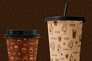 Cozy Coffee Seamless pattern, a Pattern Graphic by CreativeChristiana (Thumbnail 12 of 12)