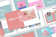 Inea : Soft Tone Uses Powerpoint, a Presentation Template by Punkl Camp (Thumbnail 1 of 9)