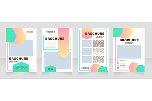 Pharmacy Blank Brochure Layout