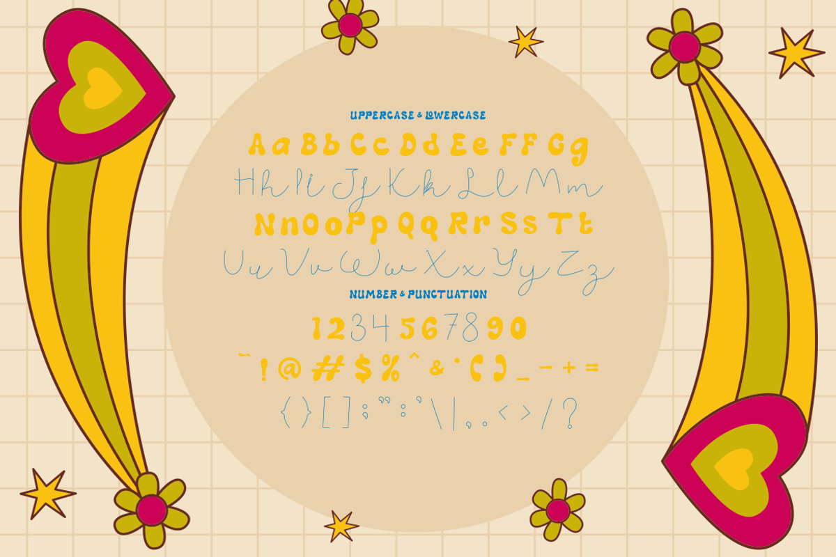 Retro Rapture - Duo Retro Font, a Font by PutraCetol Studio (Photo 9 of 11)