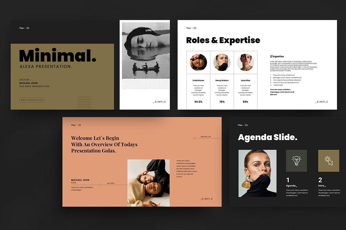 Alexa Minimal Presentation Template, a Presentation Template by Studio Artisan (Photo 4 of 7)