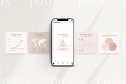 Infographic instagram templates, a Social Media Template by LiliesandBerries (Thumbnail 13 of 17)
