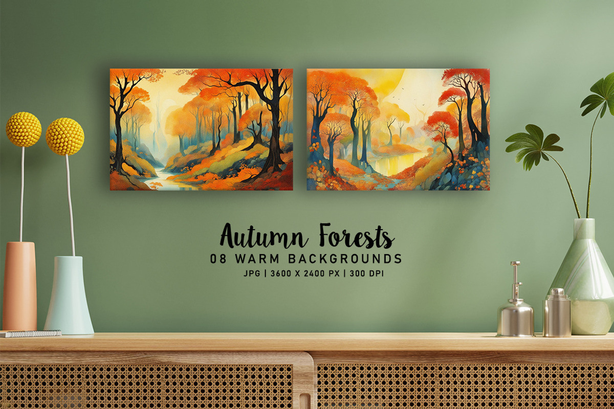 Autumn Forests, a Decorative Illustration by Digital Art Creations (Photo 4 of 6)