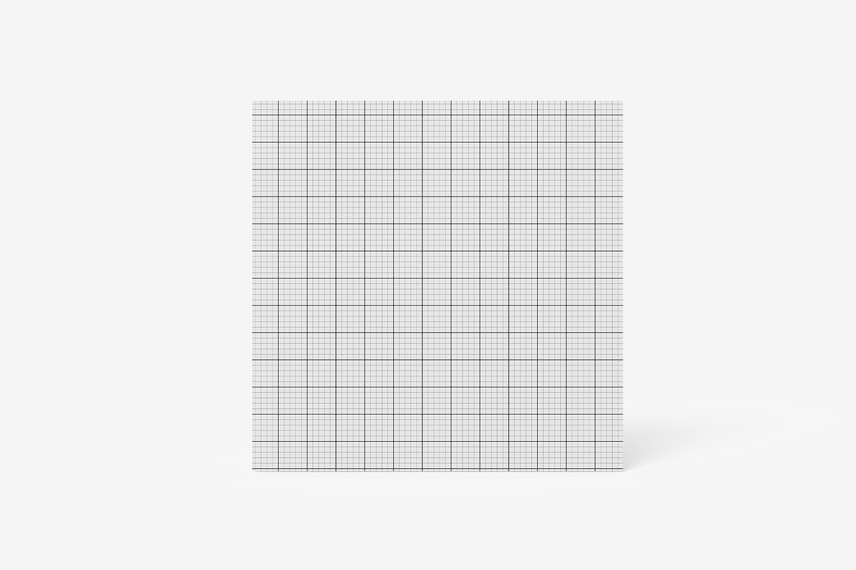 Top View Square Business Card Mockup, an Advertising Mockup by graphypix (Photo 4 of 4)