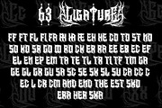 Heavytal - Heavy Metal Font, a Blackletter Font by Letterara (Thumbnail 12 of 15)