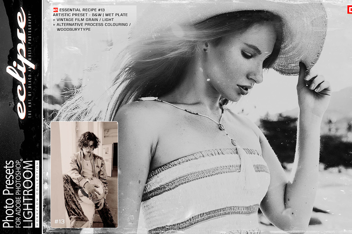 Presets for Lightroom / ECLIPSE B&W, an Action Add-On by Miracle_Design (Photo 13 of 22)