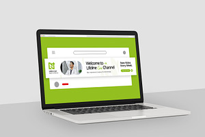 Lifeline Care - Youtube Banner, a Social Media Template by Esensifiksi.studio