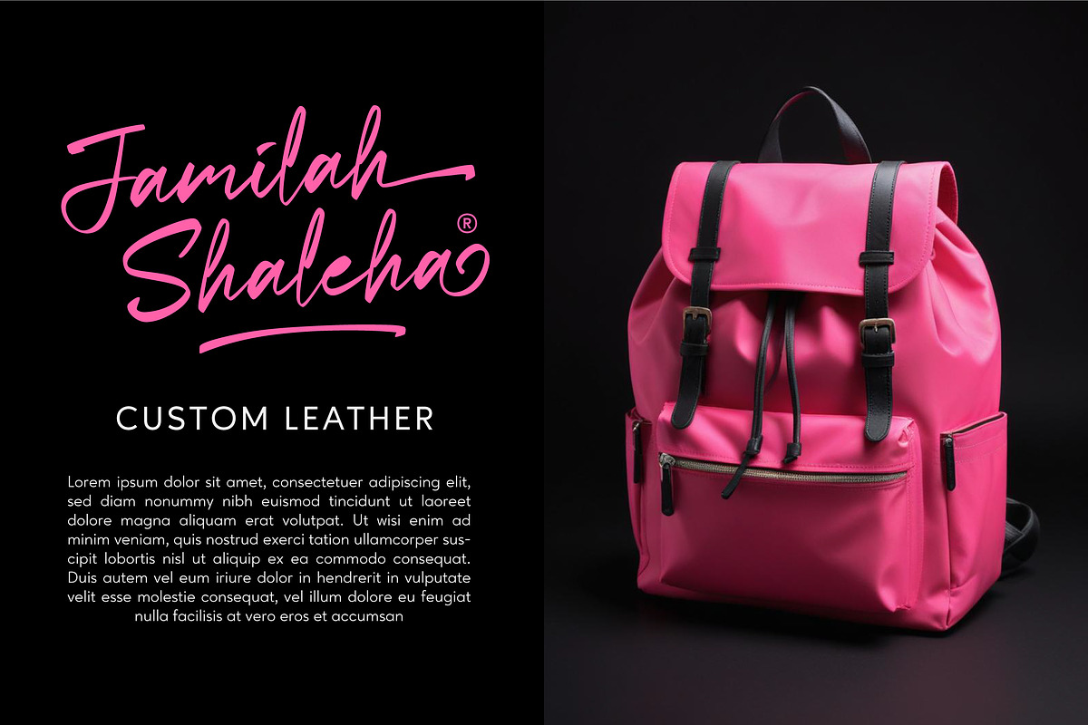 Michelle Patrick - Handwritten Font, a Handwritten Font by Grezline Studio (Photo 3 of 8)