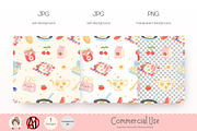 Cute Breakfast Seamless Pattern PNG, a Pattern Graphic by Chonnieartwork (Thumbnail 3 of 5)