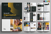 Nonprofit Org. Brochure Template, a Brochure Template by NorthPeak (Thumbnail 1 of 9)