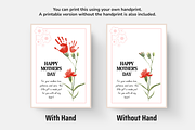 Mother Day Handprint Printable PDF, a Card Template by Snapybiz (Thumbnail 6 of 10)