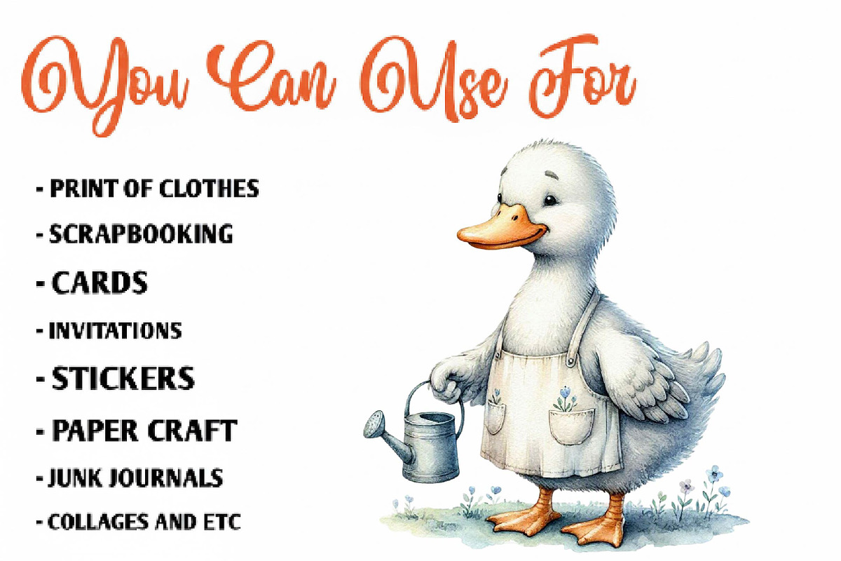 About Funny Goose Sublimation, a Seasonal Illustration by CreationArt (Photo 5 of 7)