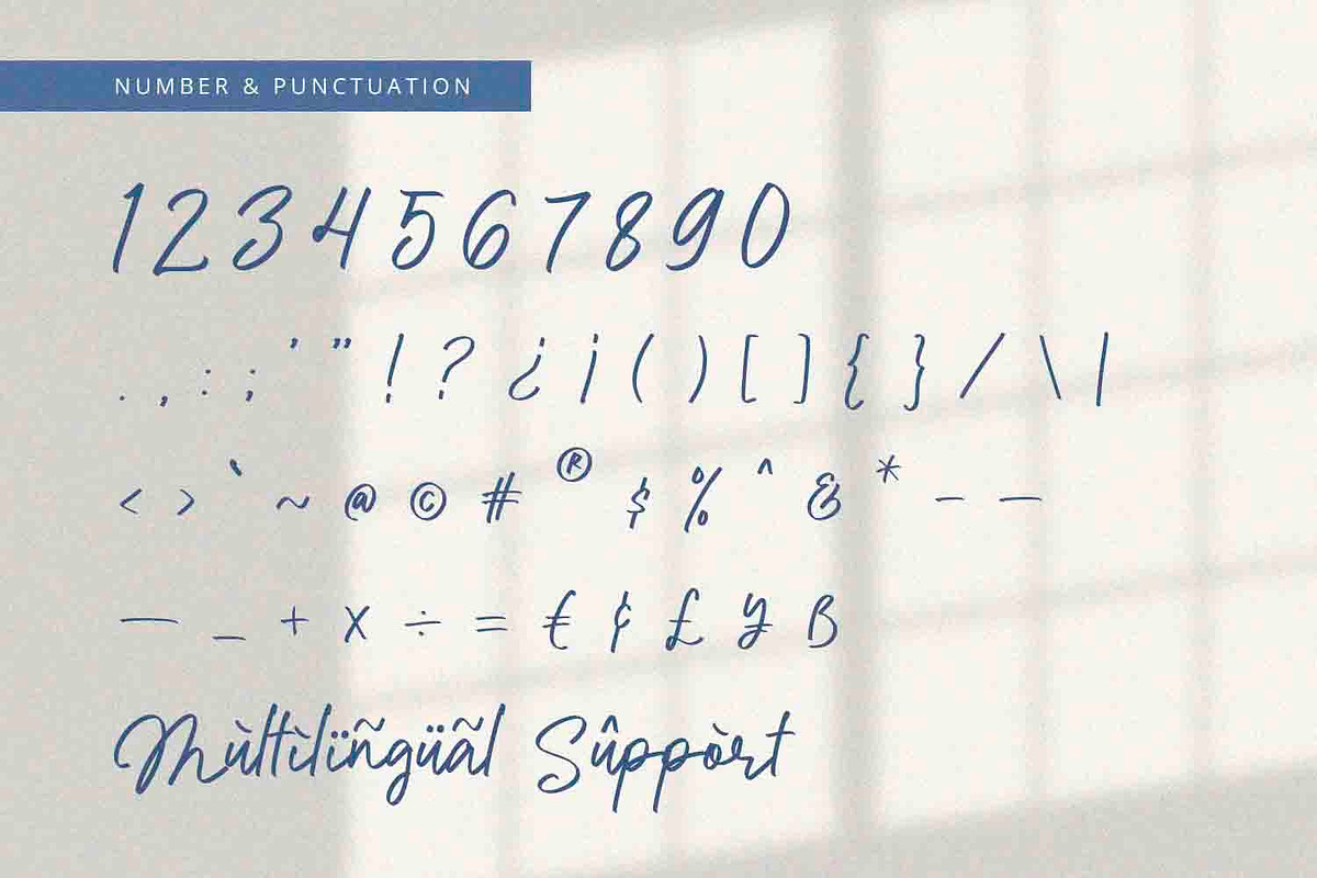 Baslina - Handwritten Font, a Handwritten Font by Alpaprana (Photo 9 of 10)