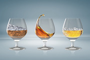 Beverages Glass Mockups, a Product Mockup by PSD Market (Thumbnail 1 of 6)