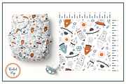 Rocket Pop - Seamless Patterns Set, a Pattern Graphic by Cuteanny Design (Thumbnail 3 of 8)