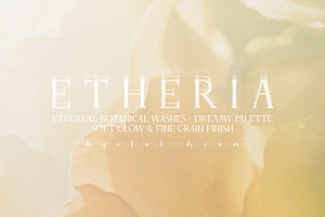 Hazy Botanical Vellum Backgrounds
