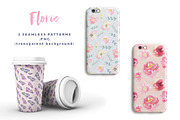 Florie Watercolor papers, patterns, a Pattern Graphic by KitsPix (Thumbnail 2 of 3)