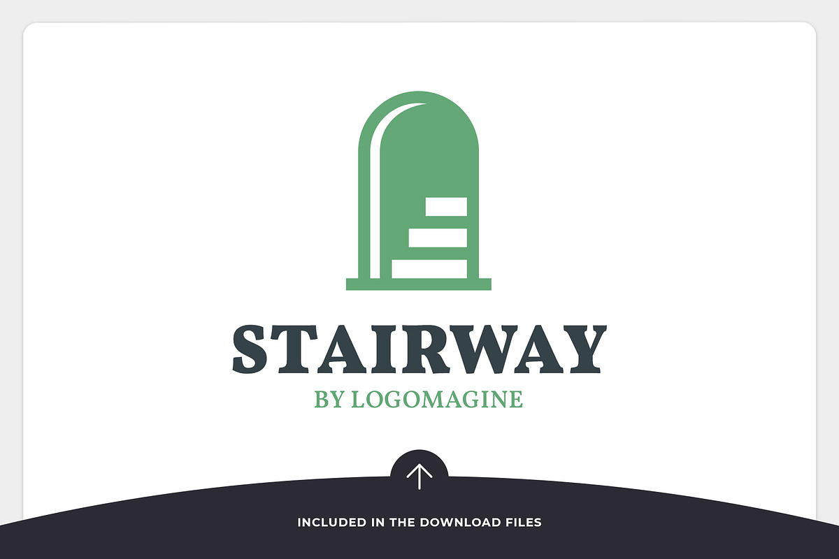 Stairway Logo Template, a Branding & Logo Template by LOGOMAGINE (Photo 15 of 16)