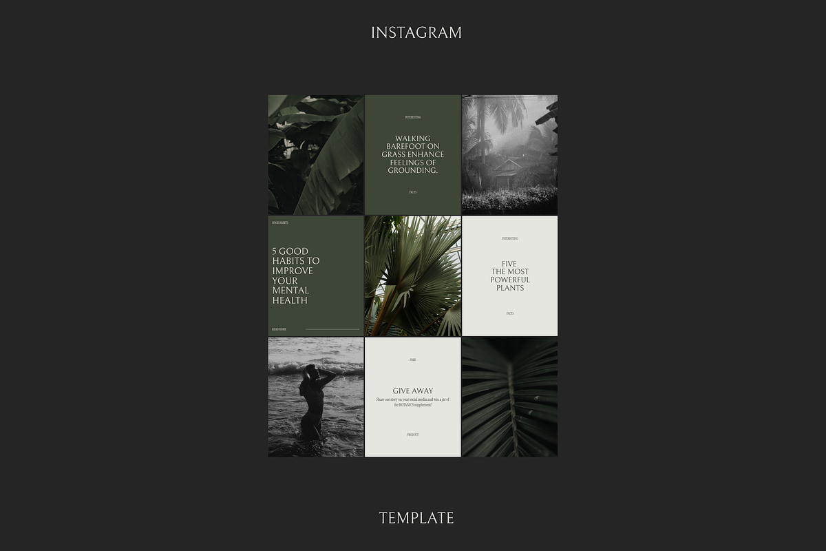 Minimalist Instagram Template Bundle, a Social Media Template by CremayPomdaStudio (Photo 5 of 10)