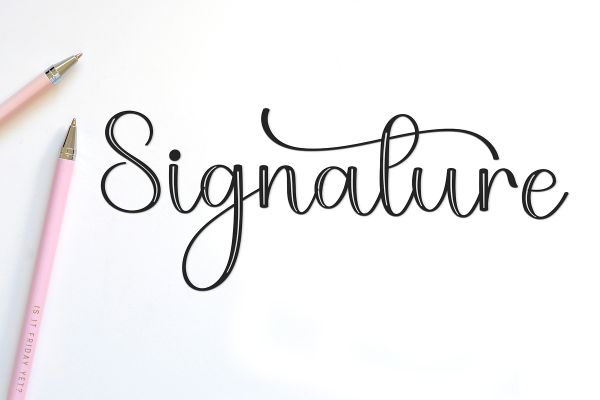 Smoothie, a Handwritten Font by FreshTypeINK (Photo 6 of 8)