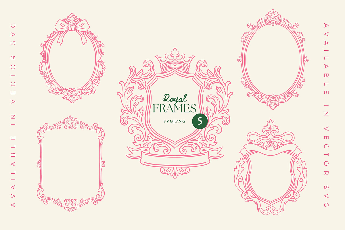 Whimsical Frame Art Collection, an Illustration by NassyArt (Photo 18 of 21)