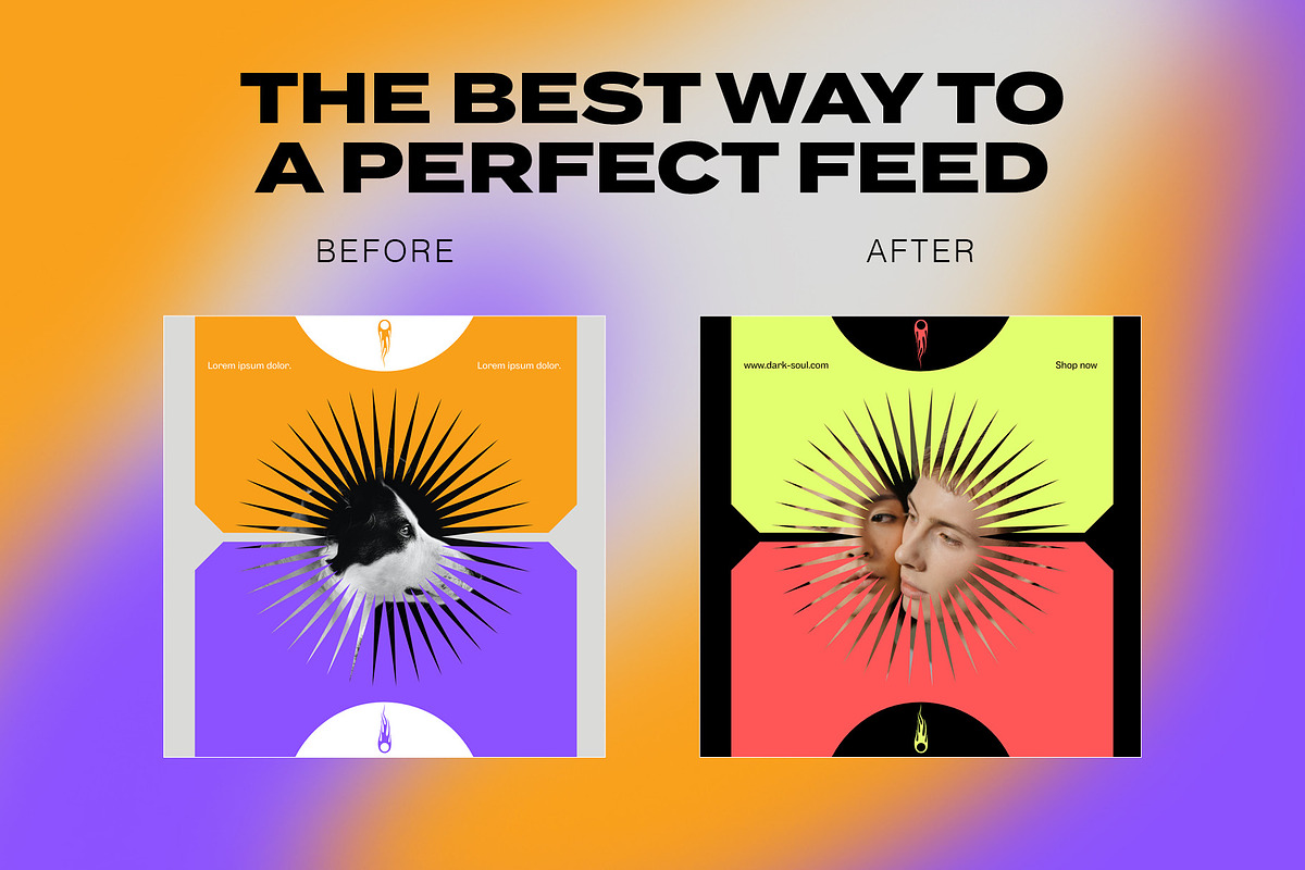 Instagram Social Media CANVA Vibrant, a Social Media Template by Vermeulen Design Studio (Photo 6 of 6)