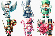 Christmas Nutcracker Clipart Bundle, an Illustration by Canvas Craft (Thumbnail 4 of 8)