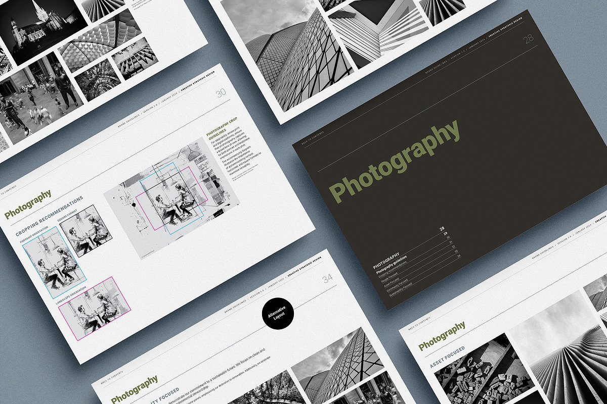 Aréo Brand Guidelines Template, a Presentation Template by Crafted by AKD (Photo 7 of 13)