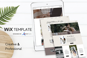 Wedding Photographer Website for Wix