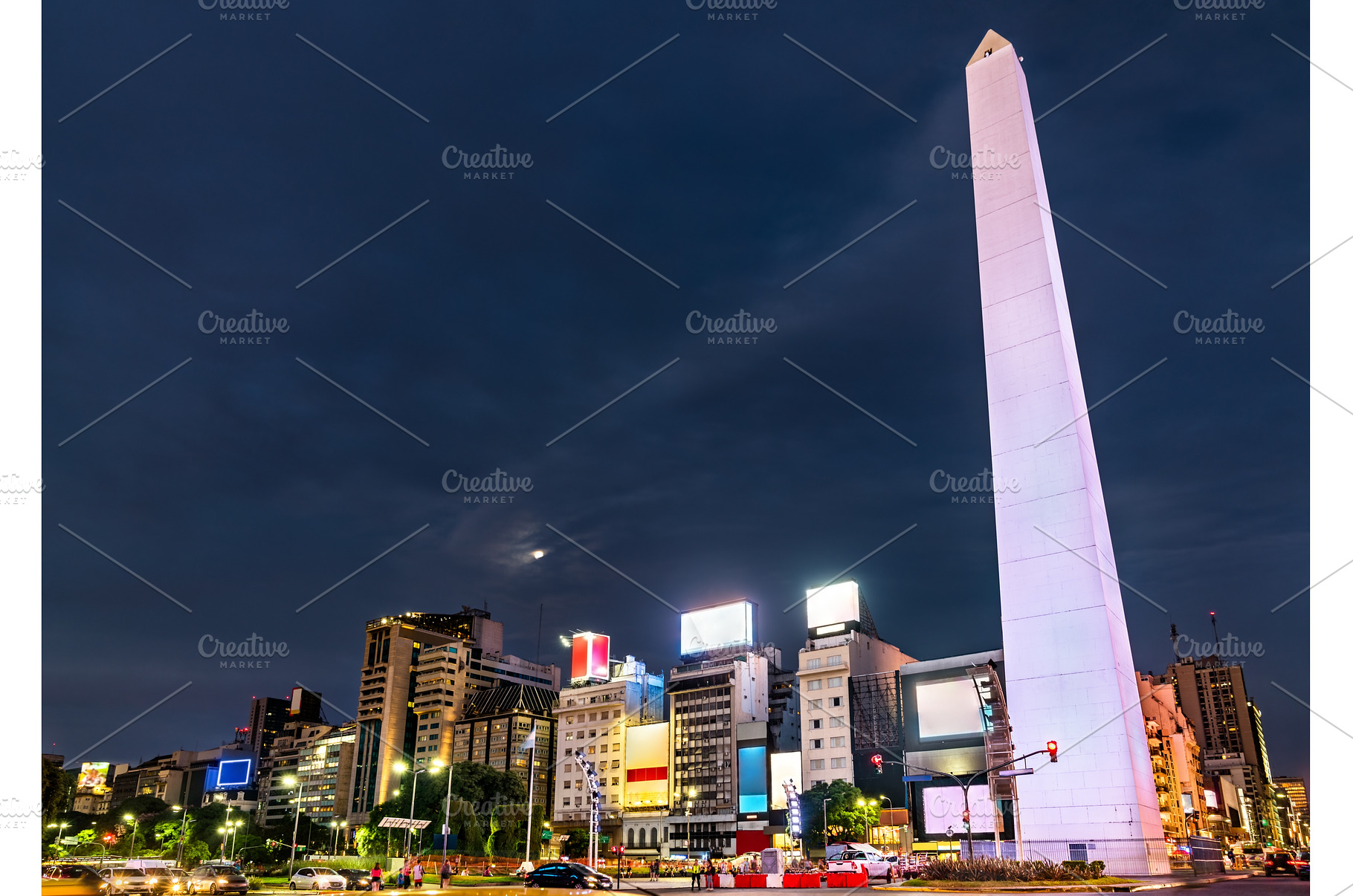 Obelisk of Buenos Aires in Argentina, an Architecture Photo by Leonid Andronov