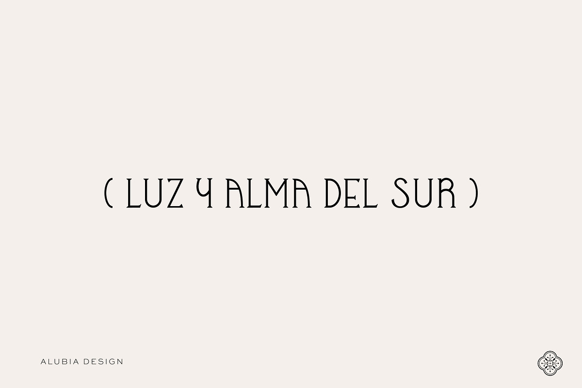 Sevilla - Art Deco Serif, a Serif Font by Alubia design (Photo 8 of 12)