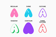 Baby Gemoy - Playful Bubble Font, a Handwritten Font by Typebae (Thumbnail 2 of 8)