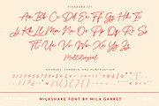 Milkshake Modern Handwritten Script, a Script Font by Mila Garret (Thumbnail 9 of 12)