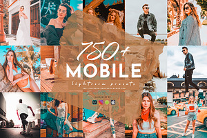 750+ Lightroom Mobile Presets Pack