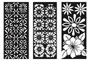 Elegant Floral Laser Cut Panel Bundl, an Object Graphic by BIPLOB EXPERT (Thumbnail 4 of 7)