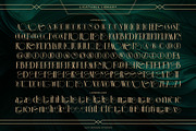 Decobra Art Deco Font, a Serif Font by alit design (Thumbnail 13 of 17)