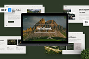 Wildland - Keynote Templates, a Presentation Template by Deepslide Studio (Thumbnail 1 of 7)