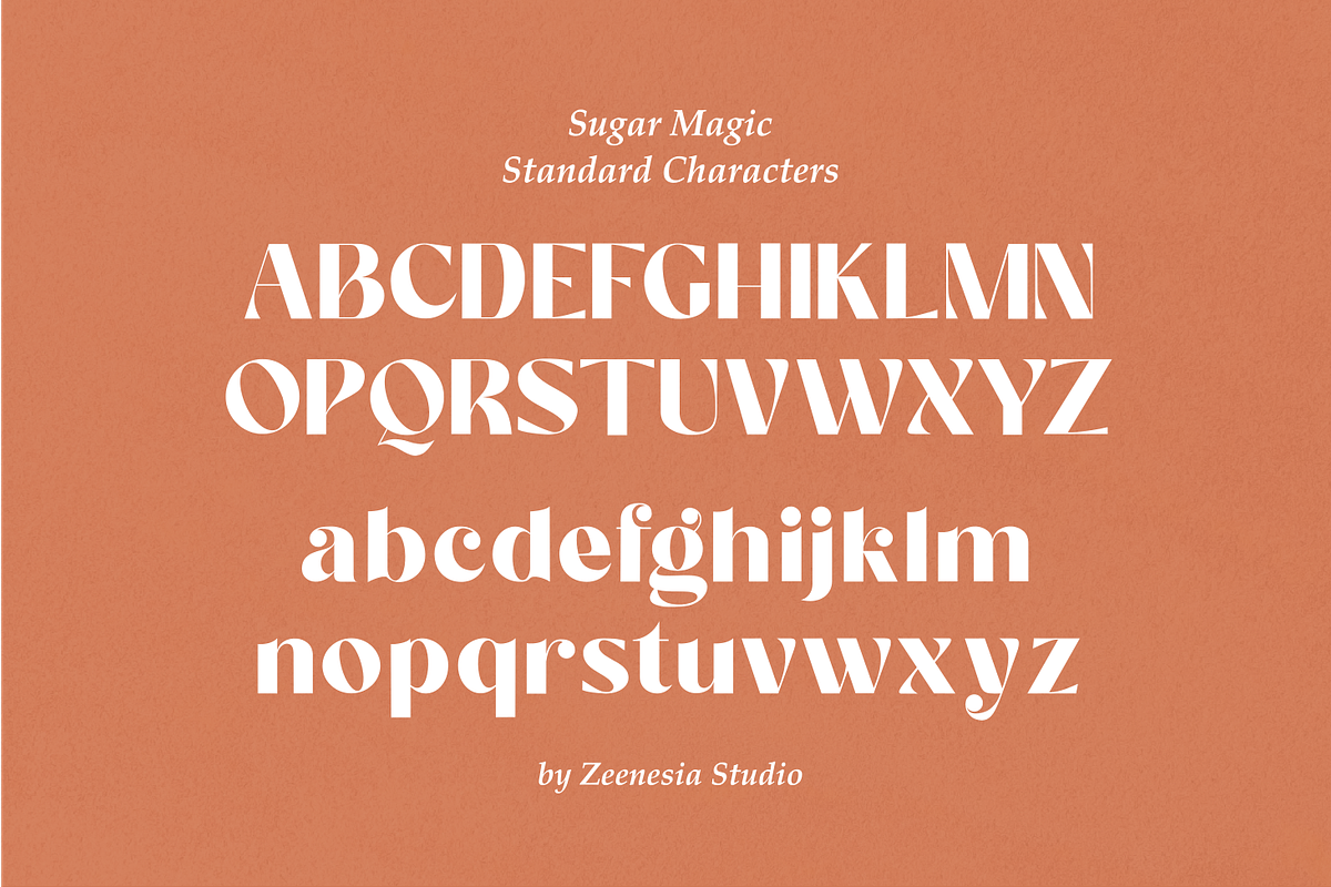 Sugar Magic, a Sans Serif Font by zeenesia (Photo 22 of 25)