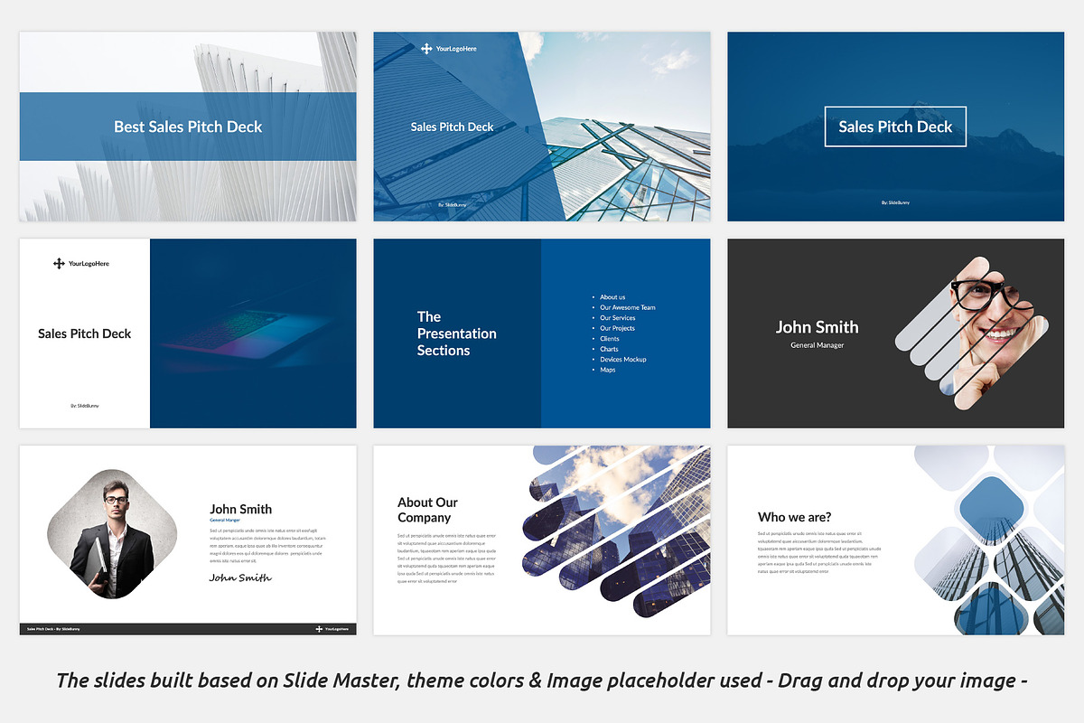 Best Sales Pitch Deck PowerPoint, a Presentation Template by SlideBunny (Photo 7 of 24)