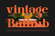 Ficrom || Modern Retro Serif Font, a Serif Font by Ermedia Studio (Thumbnail 9 of 10)