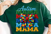 Faux Yarn Autism Awareness PNG, an Illustration by CreationArt (Thumbnail 6 of 8)