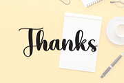 Homework | Script Font, a Script Font by Scratchones (Thumbnail 2 of 8)