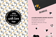 WITH LOVE- 20 seamless patterns, a Background Graphic by jenny lipets (Thumbnail 3 of 9)