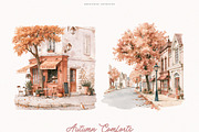 Autumn Comforts Collection, a Seasonal Illustration by PeDe Designs (Thumbnail 7 of 20)