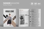 Fashion Magazine Template Design, a Magazine Template by White Graphic (Thumbnail 1 of 11)
