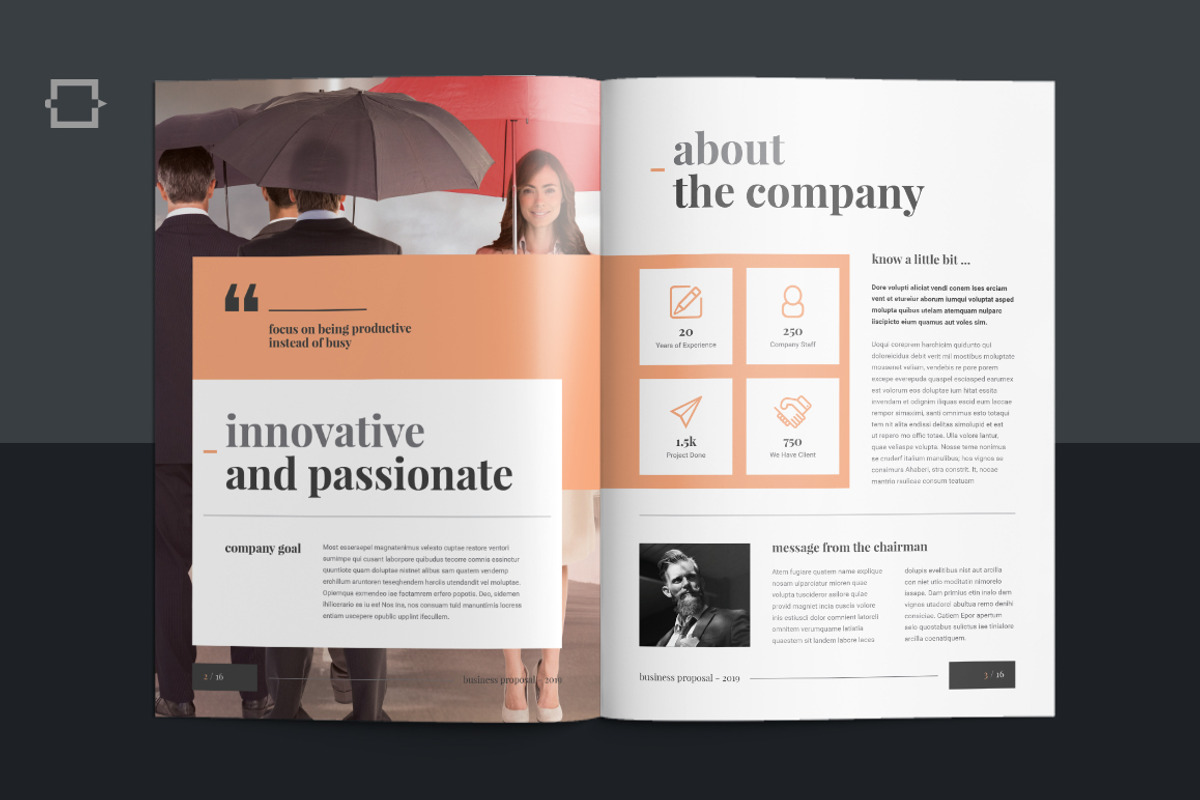 Proposal, a Brochure Template by DesignJanala (Photo 3 of 8)