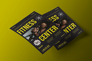 Fitness Center Flyer Template, a Flyer Template by Neermana (Thumbnail 3 of 4)