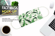 FACE MASK PROTECTION PSD MOCKUP, a Mask Mockup by Moonlight Creative (Thumbnail 1 of 5)