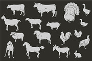 Farm animals, an Object Graphic by ArtOwl (Thumbnail 2 of 8)