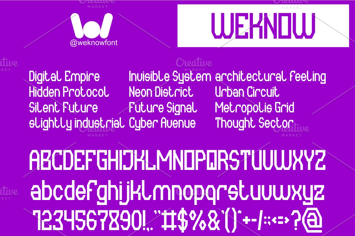Invisible Thoughts font, a Font by weknow (Photo 5 of 8)